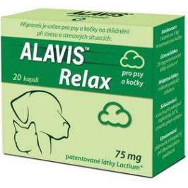 Alavis Relax pro psy a kočky 75mg 20 kapslí