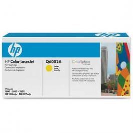 HP Q6002A, 2K stran - originální (Q6002A) žlutá