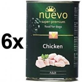 Nuevo Dog Adult kuřecí 6 x 400g