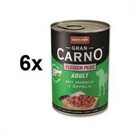Animonda Adult Gran Carno jelení maso + jablka 6 x 400g