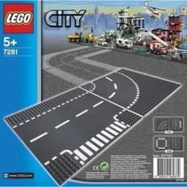 LEGO® CITY® 7281 Křižovatka ve tvaru T a zatáčky