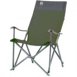 Coleman SLING CHAIR - hliníkový rám černá/zelená