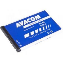Baterie Avacom pro Nokia 5530, CK300, E66, 5530, E75, 5730, Li-Ion 1120mAh (náhrada BL-4U) (GSNO-BL4U-S1120A)
