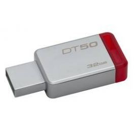 Kingston DataTraveler 50 32GB (DT50/32GB) červený/kovový