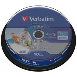 Verbatim BD-R 25GB, 6x, 10-cake (43804)