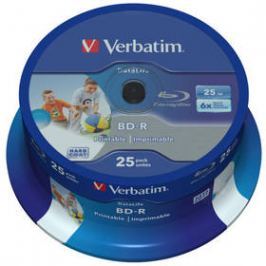 Verbatim BD-R 25GB, 6x, 25-cake (43811)