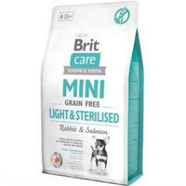 Brit Care Dog Mini Grain Free Light & Sterilised 7 kg