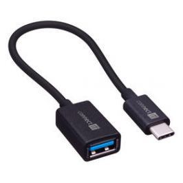 Connect IT USB-A - USB-C, OTG, 15 cm (CCA-2040-BK) černý