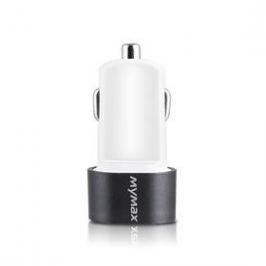 iMyMax Bullet Car Charger, 2x USB, 3,1A (472489) šedý