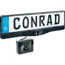 Bezdrátová couvací kamera Conrad v rámečku SPZ
