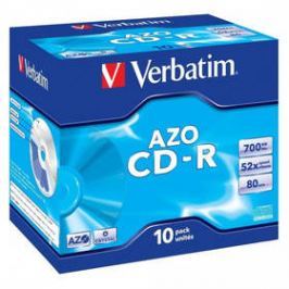 Verbatim CD-R 700MB/80min, 52x, jewel box, 10ks (43327)