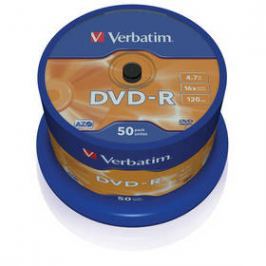 Verbatim DVD-R 4,7GB, 16x, 50cake (43548)