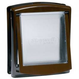 Staywell s transparentním flapem 755 - hnědé