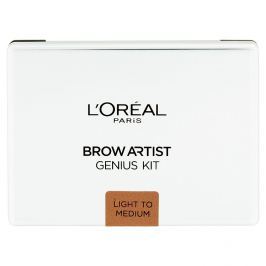 L'Oréal Paris kazeta na úpravu obočí Brow Artist Genius Light to Medium