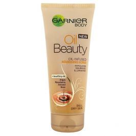 Garnier Body Oil Beauty vyživující olejový tělový peeling 200 ml