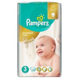 Pampers Premium Care pleny 3 Midi, 5-9 kg 60 ks