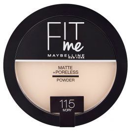 Maybelline Fit Me Matte & Poreless pudr 115 Ivory