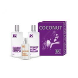 Brazil Keratin Coconut Set dárková sada pro suché a poškozené vlasy 300 ml + 300 ml +100ml
