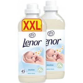Lenor aviváž Gentle Touch duopack 2x 45 praní 2x 1360 ml