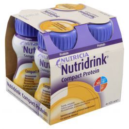 NUTRIDRINK COMPACT PROTEIN S PŘÍCHUTÍ BANÁNOVOU POR SOL 4X125ML