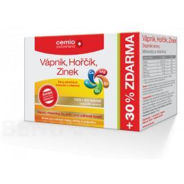 Cemio Vápník Hořčík Zinek+D3+K1 tbl.100+30