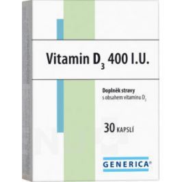Vitamin D3 400 I.U. Generica cps.30