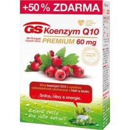 GS Koenzym Q10 60mg Premium cps.30+15