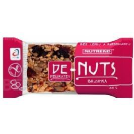 NUTREND DeNuts Ořechová tyčinka brusinka 35g