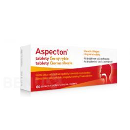 Aspecton tablety na kašel černý rybíz 60ks