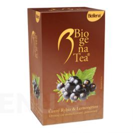 Čaj Biogena Tea Černý rybíz a Lemongrass 20x2.5g