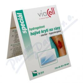 KRYTÍ HYDROGELOVÉ VIACELL 6,5X5CM,2KS