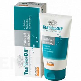 Tea Tree Oil čisticí gel na oblič.150ml(Dr.Müller)
