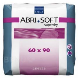 PODLOŽKY ABSORPČNÍ ABRI SOFT SUPERDRY 60X90CM,1600ML,SE SUPERABSORBENTEM,30KS