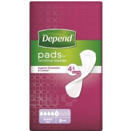 VLOŽKY ABSORPČNÍ DEPEND SUPER 600ML,8KS