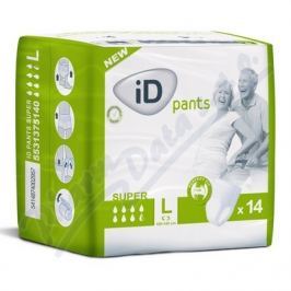 KALHOTKY ABSORPČNÍ ID PANTS LARGE-SUPER BOKY 100-145CM,2050ML,PRODYŠNÉ,14KS