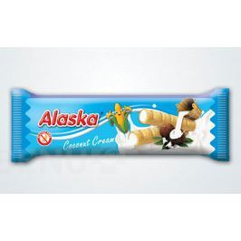 Kukuřičné trubičky Alaska kokosové 18g