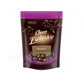 Mandle v hořké čokoládě 175g