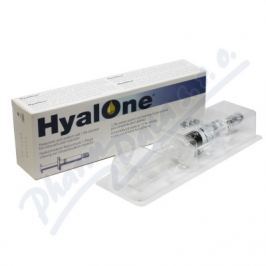 ROZTOK VISKOELASTICKÝ HYALONE 60 MG/4ML,HRAZENA 1 APLIKACE DO 1 KLOUBU/6 MĚS.
