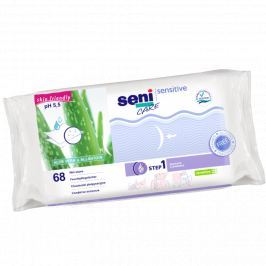 Seni Care Vlhčené ubrousky Sensitive 68 ks