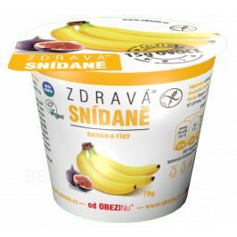 Zdravá snídaně od Obezinu banán a fíky 78g