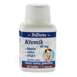MedPharma Křemík 30mg+Biotin+PABA tbl.37