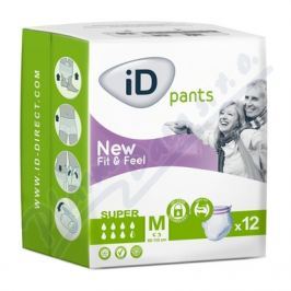KALHOTKY ABSORPČNÍ ID PANTS FIT & FEEL MEDIUM-SUPER BOKY 80-110CM,PRODYŠNÉ,1950ML,12KS
