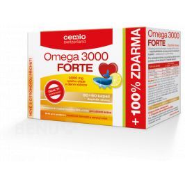 Cemio Omega 3000 Forte s citrusem tbl.60+60