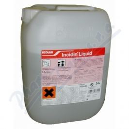 Incidin Liquid 5 l rychlá dezinfekce ploch