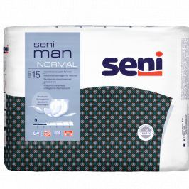 VLOŽKY ABSORPČNÍ PRO MUŽE SENI MAN NORMAL 120ML,15KS