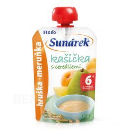 Sunárek kašička hruška a meruňka 120g