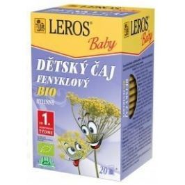 LEROS BABY BIO Dětský čaj Fenyklový n.s.20x1.5g