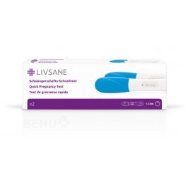 LIVSANE Rychlý těhotenský test 2 ks