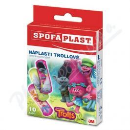 3M Spofaplast 113 Děts.náplasti Trollové 10ks