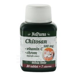 MedPharma Chitosan 500mg+vit.C+chrom tbl.37